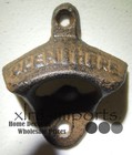 50 Rustic Cast Iron Open Here Wall Mounted Beer Bottle Opener Soda Free Shipping