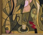 Paul Klee Mixed Media Painting 1890s-1940s In The Style