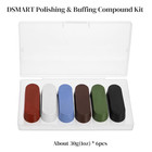 Metal Polishing Buffing Compound Sets 6oz  1oz  6pcs  Polish Rouge Bar For Buffi