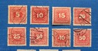 Austria Stamps  Scott J49-j59 Complete Set Used Except One Mint