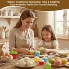 24 Pc Silicone Puto Molds Reusable 2 3 kutsinta Cupcake Molds Bpa-free Non-stick