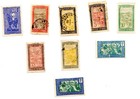 Wwii French Colonial Africa Stamp Lot Madagascar France Libre Semi-postals