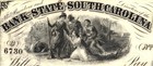 1861  10 Bank Of The State Of South Carolina  Charleston Obsolete - Pcgs Au58 