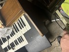 Silver Tone Electric Organ  Comes With Stool And Several Books Of Sheet Music