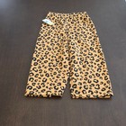 Garanimals Toddler Girls Fleece Straight Leg Pants Leopard Print