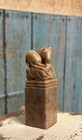 Vintage Chinese Carved Soapstone Horse Chop Stamp Seal With  1930s