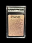 Kevin Mitchell San Francisco Giants Signed Autograph Barehand Catch Card Slabbed