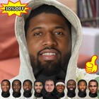 Cosplay Headwear Hiphop Fashion Balaclava 3d Printed Mask Elastic Mesh Full Fa    