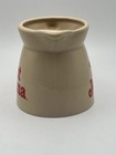 Vintage Pancake Maple Syrup Pitcher Ceramic Small Collectible Farmhouse Read