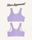 Fruit Of The Loom Girls  Cotton Stretch Built-up Sports Bra Multi-pack