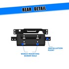 Front Bar Winch Mount For 2017-2025 Ford F250 f350  excluded Diesel Models 