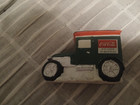 Vintage Coca- Cola Town Square Collection Green Delivery Truck 1992