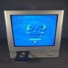20    Magnavox Mwc20t6 20  Crt Tv Dvd  Vcr Combo Player Television Tested  read 