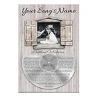 Personalized Wedding Song Lyrics Poster  Unique Gifts  Customize With Your Photo