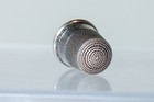 Vintage Simons Brothers Sterling Silver Thimble Size 12 - Mid 1900s Collectible