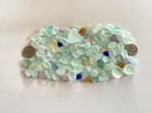 Beach Sea Glass 100 Pieces Lavender Seafoam Yellow Cobalt Genuine Surf-tumbled