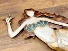Mermaid Capiz Shell Wall Decor 23  X 10 