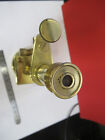 Antique Display Brass Collectable Mini Microscope Optical As Pictured  r3-c-31