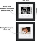 Sonogram Picture Frame With Shatter-resistant Glass - 7x7 Ultrasound Frame