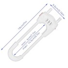 4-pack Sliding Cabinet Locks Baby Proofing U-shaped Child Safety Latch