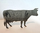 5  De Laval Cream Separator   Milker Tin Metal Holstein Cow Advertising