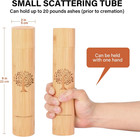 Small Scattering Urns For Human Ashes Adult 9  x2   Scattering Tubes For Human A