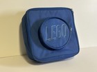 Lego Brick Blue Lunch Bag Box Insulated Travel Cooler Zip Closure 