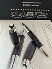 Montblanc Great Masters For  Meisterstuck Exotic Black Leather Rollerball - New