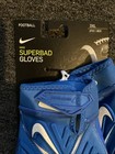Men s 3xl Nike Nfl Superbad Padded Football Gloves Blue White Dx4520-408