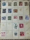 Russia  Ceylon  Thailand  Nicaragua  Rhodesia China Ww Stamps On Mini Pages  13
