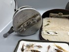 Working Orvis Madison Iv Fly Reel Goold Bait Box 50  Flies Fishing Lot Parts