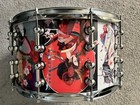 Rsd Custom Snare Drum 8x14 Geisha Model 20 Lug Maple Shell 45 Degree Edges 