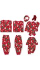 Patpat Family Christmas Pajamas Matching Sets Santa Face Print Cozy