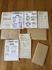 Lot 3 Butterick History Sewing Patterns Corset Blouse Skirt Bustle Victorian