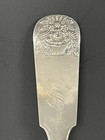 C  1832 Pair Of Southern Coin Silver Henry Harland New Orleans Serving Spoons