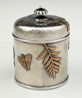 Dominick   Haff Mixed Metals Sterling Silver Tea Caddy Caldwell