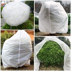 Plant Covers Freeze Protection Frost Blanket For Plants With Zipper Drawstring
