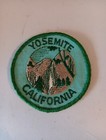Vintage Yosemite National Park California Ca Nat   l Pk Souvenir Patch New 3   green