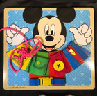 Melissa   Doug Latches  Shapes  Closures  Knob Farm Animals Wooden Puzzles