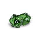 Ultra Pro Heavy Metal Dice D20 Retail Starter Kit 2-dice Set