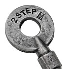 Hospital Step Key 3     muckamore Abbey Hospital  - Vintage Key - Ref k513