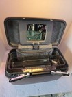 Vtg Samsonite Silhouette 4 Train Case Mauve Rose Train Mirror Pocket No Key Tray