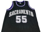 Sacramento Kings Jason Williams Signed Pro Style Black Jersey Psa Authenticated