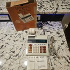 Vintage Unisonic Xl-127  10 Digit Printing Calculator  Very Nice  Tested 