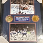 Team Usa Signed Hockey Framed Display Photo 1980   2026 Winter Olympics