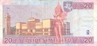 Lithuania  20  Litu  2001  P 69  Series  Aa  Circulated Banknote Qz44