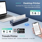 Idprt Mt890 Portable Wireless Printer Bluetooth Inkless Printer For Ios Android