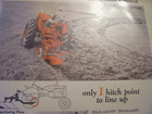Vintage Allis Chalmers Advertising-wd Tractor   3 Btm Plow-8  X 11 -1952