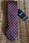 Nwt s Hugo Boss Made In Italy 100  Silk Dark Red Tie Retail  98