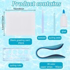 Paper Quilling Kit 20 Sets Diy Sea Animals Paper Quilling Kit With Paper Quil   